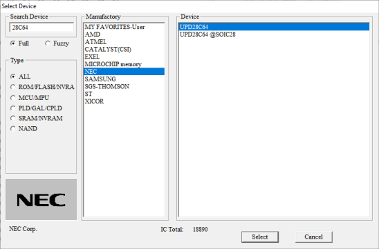Select IC